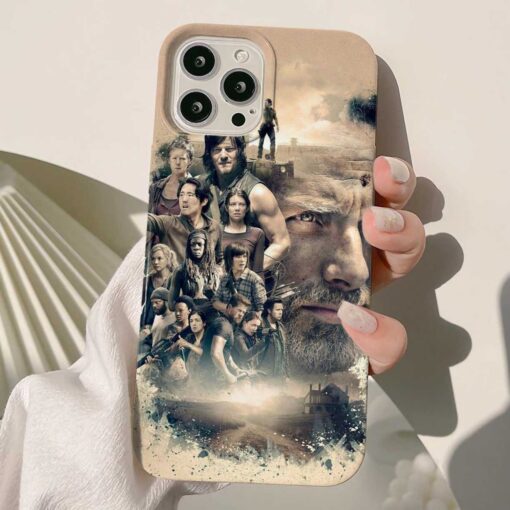The Walking Dead Tasarımlı Silikon Telefon Kılıfı