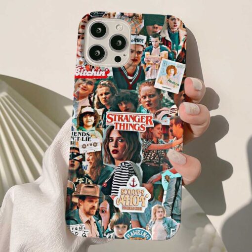 Stranger Things Tasarımlı Silikon Telefon Kılıfı