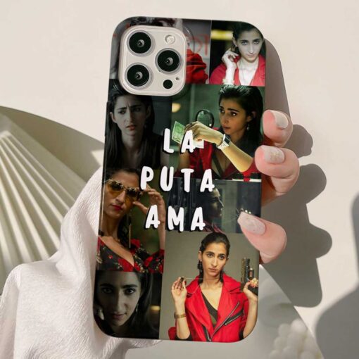 LACASA DE PAPEL Tasarımlı Silikon Telefon Kılıfı