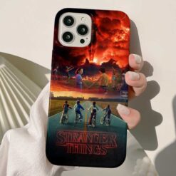 Stranger Things Tasarımlı Silikon Telefon Kılıfı