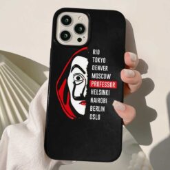 LA CASA DE PAPEL Tasarımlı Silikon Telefon Kılıfı