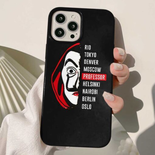 LA CASA DE PAPEL Tasarımlı Silikon Telefon Kılıfı