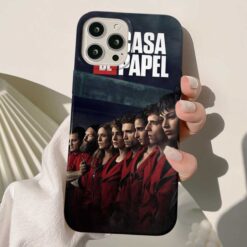 LA CASA DE PAPEL Tasarımlı Silikon Telefon Kılıfı