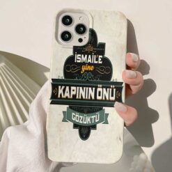 İSMAILE YİNE KAPININ ÖNU GOZÜKTÜ Tasarımlı Silikon Telefon Kılıfı
