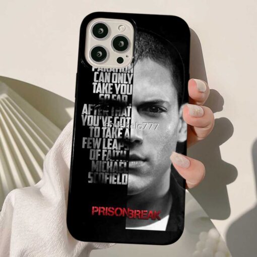 Scofield Tasarımlı Silikon Telefon Kılıfı