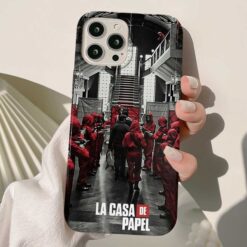 Lacasa De Papel Tasarımlı Silikon Telefon Kılıfı
