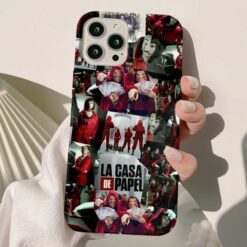 Lacasa De Papel Tasarımlı Silikon Telefon Kılıfı