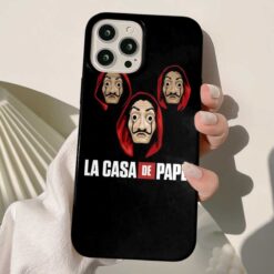 Lacasa De Papel Tasarımlı Silikon Telefon Kılıfı