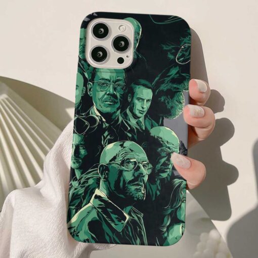 Breaking Bad Baskili Tasarımlı Silikon Telefon Kılıfı