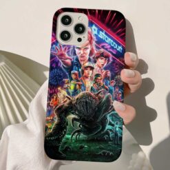 Stranger Things Tasarımlı Silikon Telefon Kılıfı