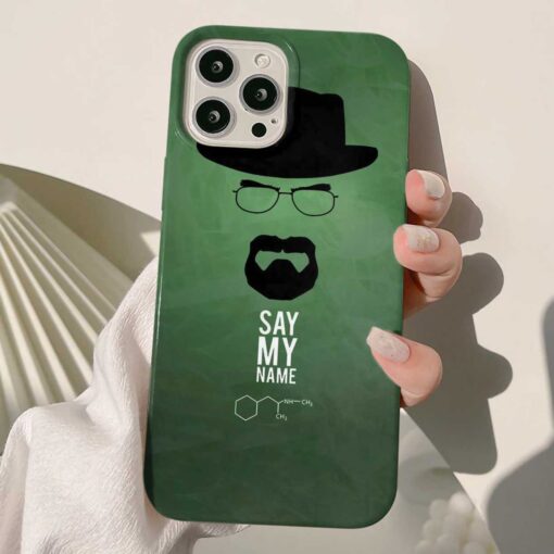 Breaking Bad Baskili Tasarımlı Silikon Telefon Kılıfı