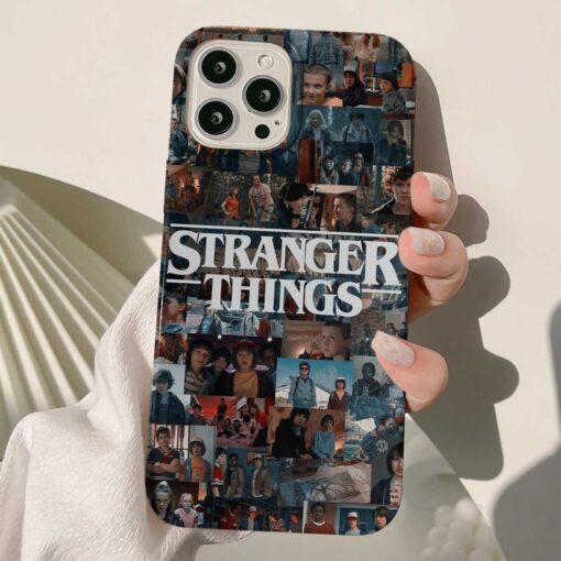 Stranger Things Tasarımlı Silikon Telefon Kılıfı