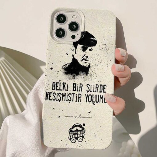 Leyla İle Mecnun Tasarımlı Silikon Telefon Kılıfı