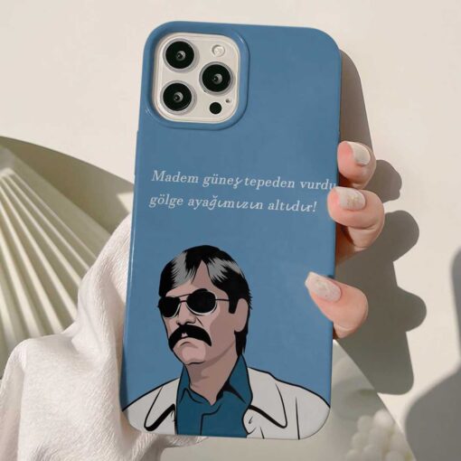 Pala Baskili Tasarımlı Silikon Telefon Kılıfı