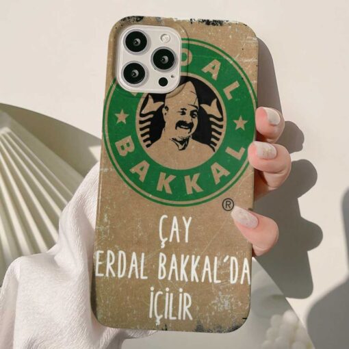 Erdal Bakkal Tasarımlı Silikon Telefon Kılıfı