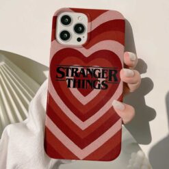 Stranger Things Tasarımlı Silikon Telefon Kılıfı