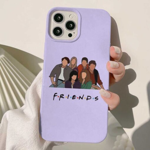 Friends Baskılı Silikon Telefon Kılıfı