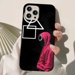 Squid Game Baskılı Silikon Telefon Kılıfı