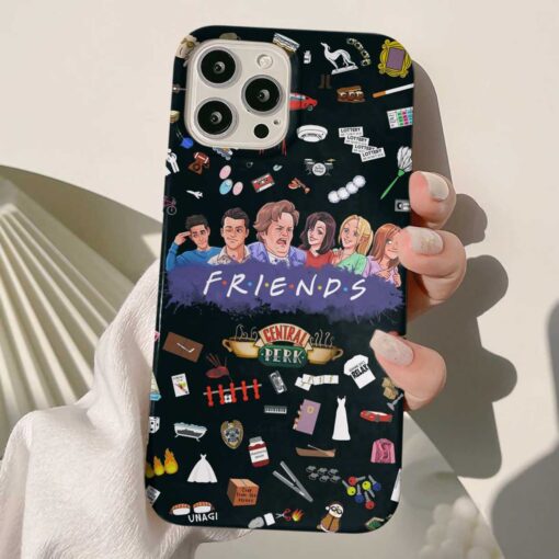 Friends Baskılı Silikon Telefon Kılıfı