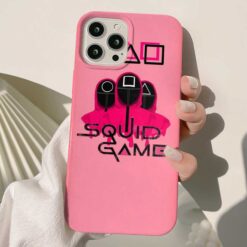 Squid Game Baskılı Silikon Telefon Kılıfı