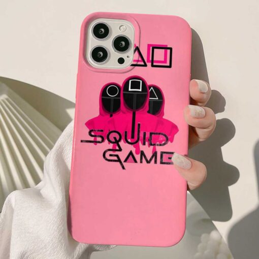 Squid Game Baskılı Silikon Telefon Kılıfı