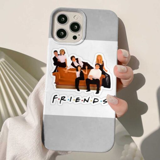 Friends Baskılı Silikon Telefon Kılıfı