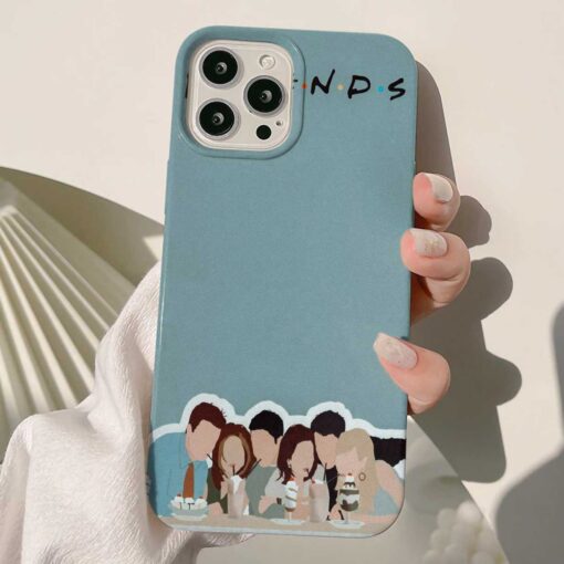 Friends Baskılı Silikon Telefon Kılıfı