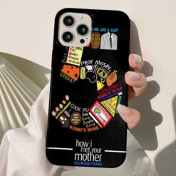 How I Met Your Mother Baskılı Silikon Telefon Kılıfı