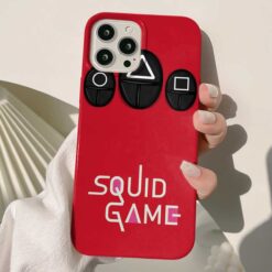 Squid Game Baskılı Silikon Telefon Kılıfı