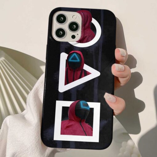Squid Game Baskılı Silikon Telefon Kılıfı