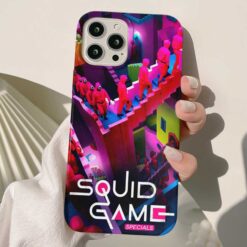 Squid Game Baskılı Silikon Telefon Kılıfı