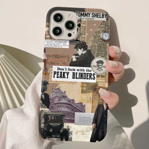 Peaky Blinders Baskılı Silikon Telefon Kılıfı