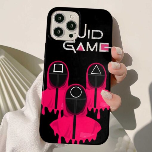 Squid Game Baskılı Silikon Telefon Kılıfı