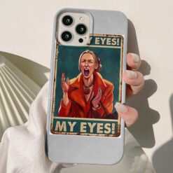 Oh My Eyes Baskılı Silikon Telefon Kılıfı