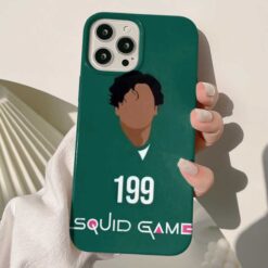 Squid Game Baskılı Silikon Telefon Kılıfı