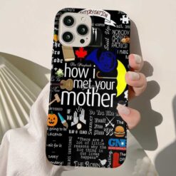 How I Met Your Mother Baskılı Silikon Telefon Kılıfı