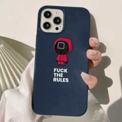Squid Game Baskılı Silikon Telefon Kılıfı