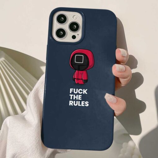 Squid Game Baskılı Silikon Telefon Kılıfı