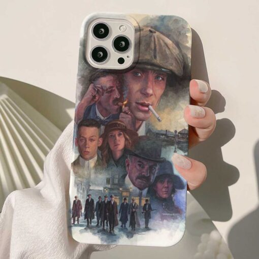 Peaky Blinders Baskılı Silikon Telefon Kılıfı