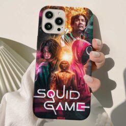 Squid Game Baskılı Silikon Telefon Kılıfı