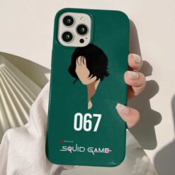 Squid Game Baskılı Silikon Telefon Kılıfı