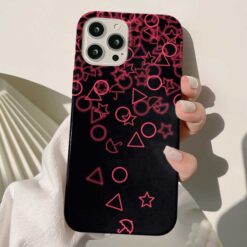 Squid Game Baskılı Silikon Telefon Kılıfı