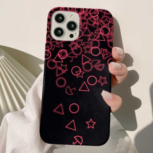 Squid Game Baskılı Silikon Telefon Kılıfı