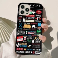 Friends Baskılı Silikon Telefon Kılıfı
