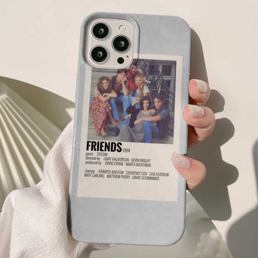 Friends Baskılı Silikon Telefon Kılıfı