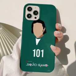 Squid Game Baskılı Silikon Telefon Kılıfı