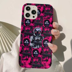 Squid Game Baskılı Silikon Telefon Kılıfı
