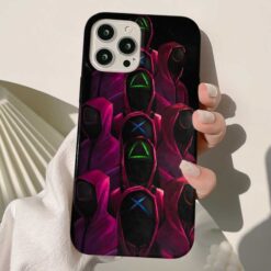 Squid Game Baskılı Silikon Telefon Kılıfı
