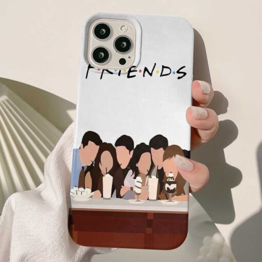 Friends Baskılı Silikon Telefon Kılıfı