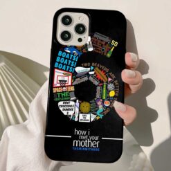 How I Met Your Mother Baskılı Silikon Telefon Kılıfı